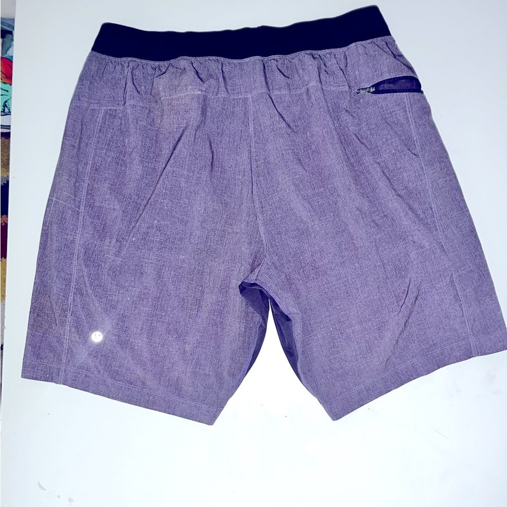 Lululemon Shorts with Yellow Drawstring - Picture 2 of 4